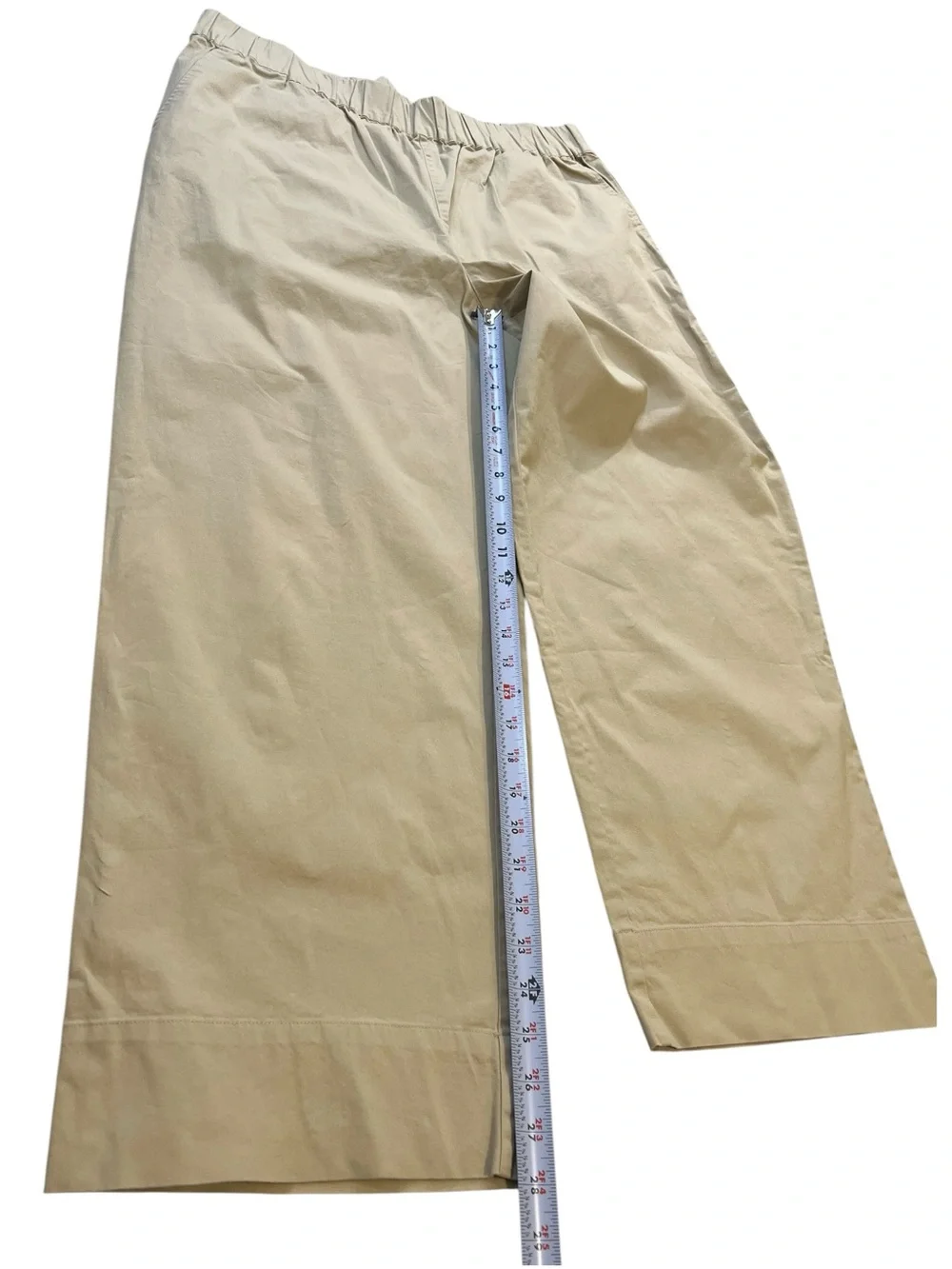 On 34th Core Chino Pant, Straight Leg with Pockets, Color Tan , Size XL - Picture 9 of 13